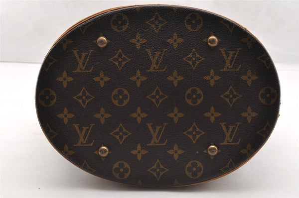 Authentic Louis Vuitton Monogram Bucket GM Shoulder Tote Bag M42236 LV 6404I