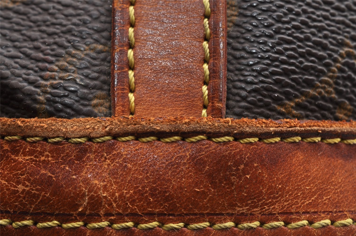 Authentic Louis Vuitton Monogram Bucket GM Shoulder Tote Bag M42236 LV 6404I