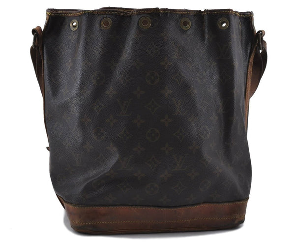 Authentic LOUIS VUITTON Monogram Noe Shoulder Bag Purse M42224 LV 6405C