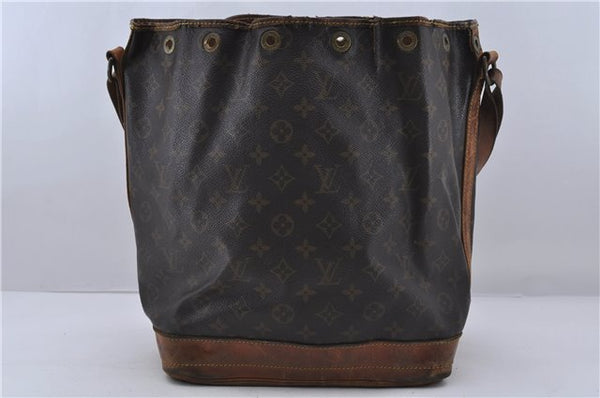 Authentic LOUIS VUITTON Monogram Noe Shoulder Bag Purse M42224 LV 6405C