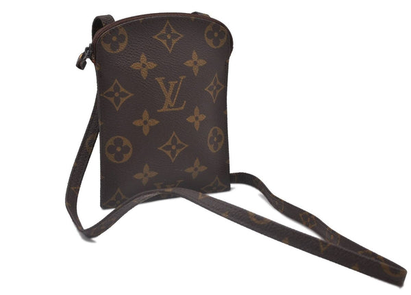 Auth LOUIS VUITTON Monogram Pochette Secret Shoulder Bag Pouch M45484 LV 6406B