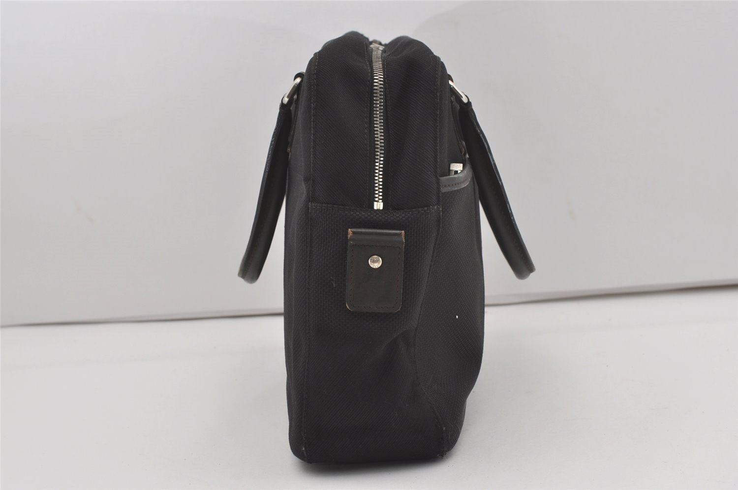 Authentic Louis Vuitton Damier Geant Yack 2Way Briefcase Black M93082 Junk 6406I