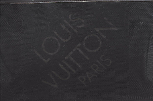 Authentic Louis Vuitton Damier Geant Yack 2Way Briefcase Black M93082 Junk 6406I