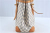 Auth Louis Vuitton Damier Azur Hampstead MM Shoulder Tote Bag N51206 LV 6408B