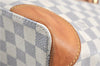 Auth Louis Vuitton Damier Azur Hampstead MM Shoulder Tote Bag N51206 LV 6408B