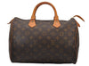 Authentic Louis Vuitton Monogram Speedy 30 Hand Boston Bag M41526 LV 6408I