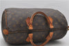 Authentic Louis Vuitton Monogram Speedy 35 Hand Boston Bag M41524 LV 6409D