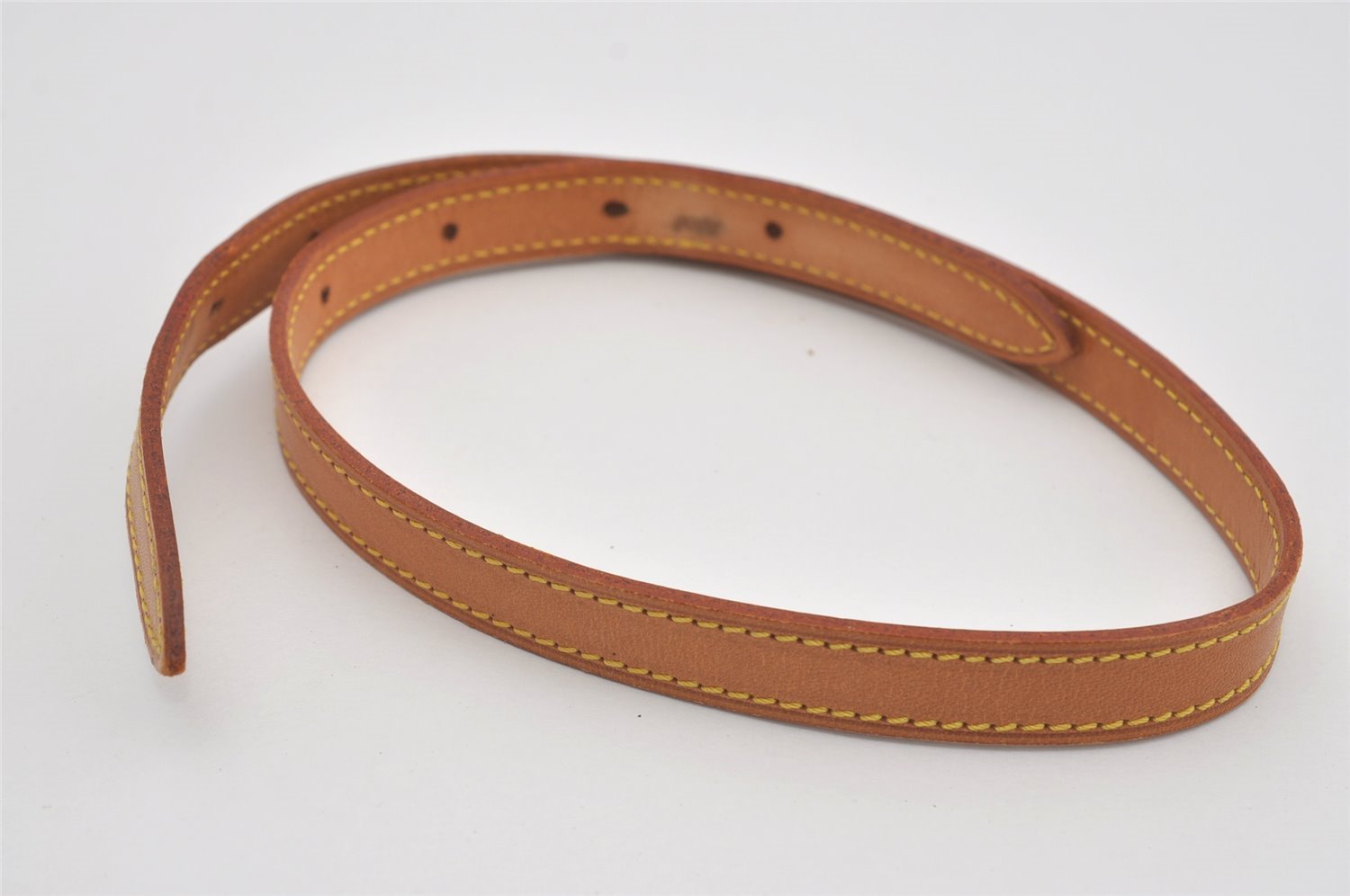 Authentic Louis Vuitton Leather Shoulder Strap For Bucket PM 27.6