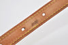 Authentic Louis Vuitton Leather Shoulder Strap For Bucket PM 27.6" Beige 6409I