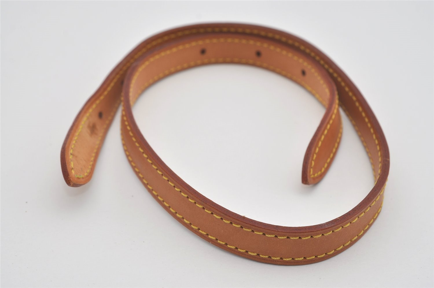 Authentic Louis Vuitton Leather Shoulder Strap For Bucket PM 27.6