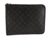 Authentic LOUIS VUITTON Monogram Poche Documents Document case M53400 LV 6410C