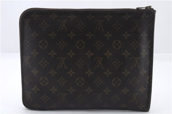 Authentic LOUIS VUITTON Monogram Poche Documents Document case M53400 LV 6410C