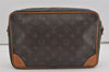 Auth Louis Vuitton Monogram Trocadero 30 Shoulder Cross Bag M51272 LV Junk 6410I