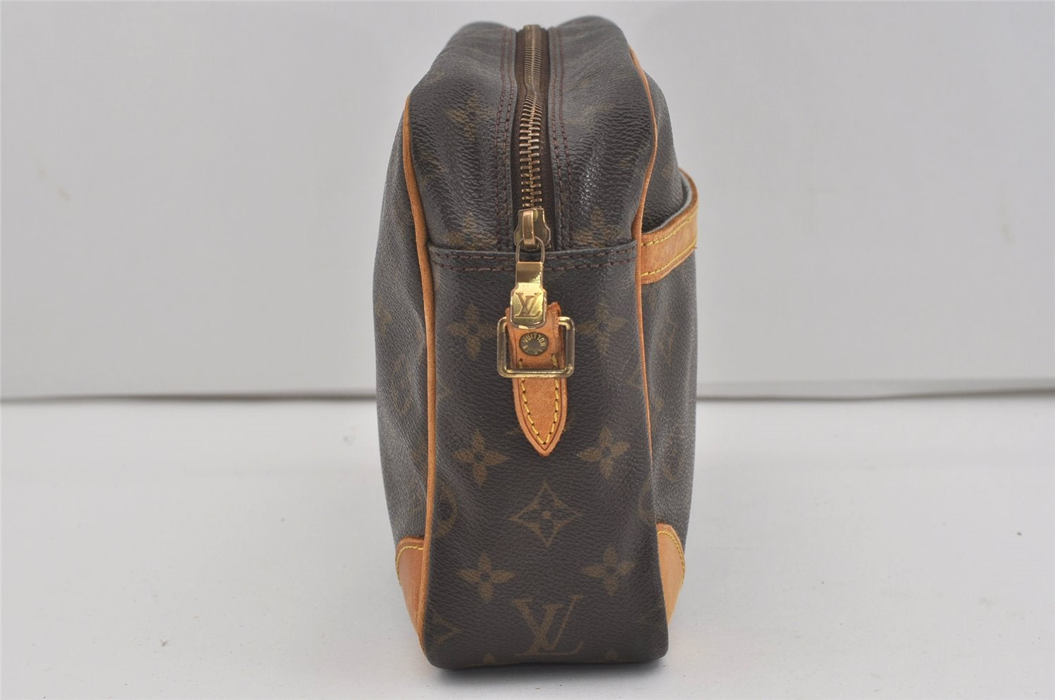 Auth Louis Vuitton Monogram Trocadero 30 Shoulder Cross Bag M51272 LV Junk 6410I