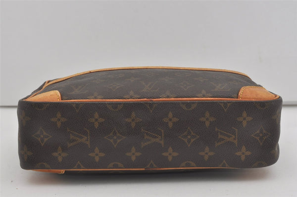 Auth Louis Vuitton Monogram Trocadero 30 Shoulder Cross Bag M51272 LV Junk 6410I
