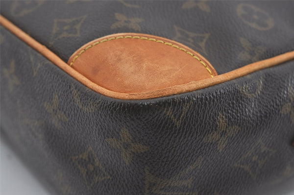 Auth Louis Vuitton Monogram Trocadero 30 Shoulder Cross Bag M51272 LV Junk 6410I