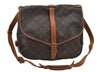 Authentic Louis Vuitton Monogram Saumur 35 Shoulder Cross Bag M42254 LV 6412I