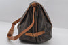 Authentic Louis Vuitton Monogram Saumur 35 Shoulder Cross Bag M42254 LV 6412I