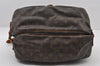 Authentic Louis Vuitton Monogram Saumur 35 Shoulder Cross Bag M42254 LV 6412I