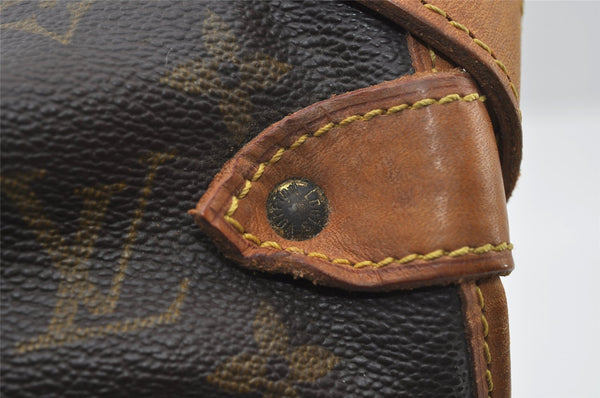 Authentic Louis Vuitton Monogram Saumur 35 Shoulder Cross Bag M42254 LV 6412I