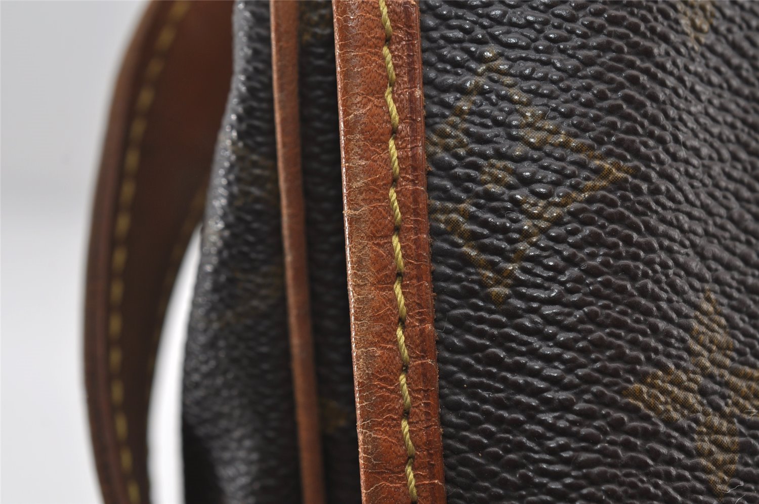 Authentic Louis Vuitton Monogram Saumur 35 Shoulder Cross Bag M42254 LV 6412I