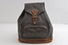 Authentic Louis Vuitton Monogram Montsouris MM Backpack M51136 LV 6413I