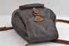 Authentic Louis Vuitton Monogram Montsouris MM Backpack M51136 LV 6413I