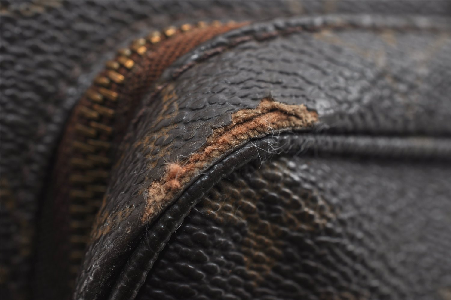 Authentic Louis Vuitton Monogram Montsouris MM Backpack M51136 LV 6413I