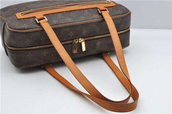 Authentic Louis Vuitton Monogram Cite GM Shoulder Bag M51181 LV 6414F