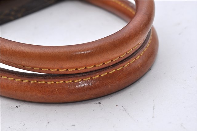 Authentic Louis Vuitton Monogram Sac Plat Hand Bag M51140 LV 6415D