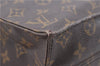 Authentic Louis Vuitton Monogram Sac Plat Hand Bag M51140 LV 6415D