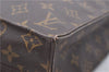 Authentic Louis Vuitton Monogram Sac Plat Hand Bag M51140 LV 6415D