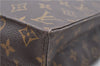 Authentic Louis Vuitton Monogram Sac Plat Hand Bag M51140 LV 6415D