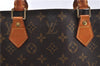 Authentic Louis Vuitton Monogram Sac Plat Hand Bag M51140 LV 6415D