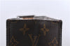 Authentic Louis Vuitton Monogram Sac Plat Hand Bag M51140 LV 6415D