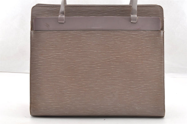 Authentic Louis Vuitton Epi Croisette PM Shoulder Tote Bag M5249B Purple 6415I