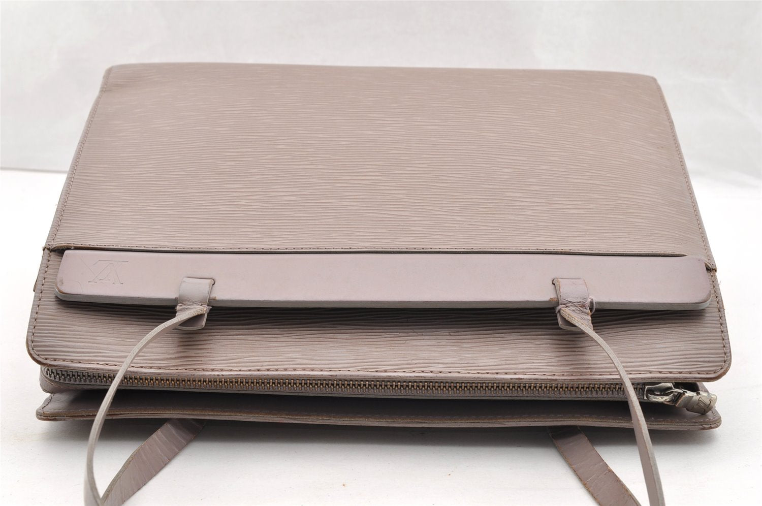 Authentic Louis Vuitton Epi Croisette PM Shoulder Tote Bag M5249B Purple 6415I