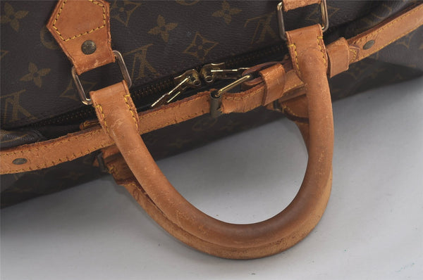 Auth Louis Vuitton Monogram Cruiser Bag 40 Travel Hand Bag M41139 Junk LV 6416I