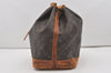 Authentic Louis Vuitton Monogram Noe Shoulder Drawstring Bag M42224 LV 6421I