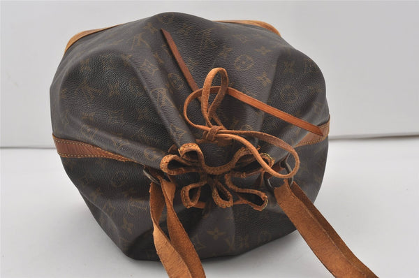 Authentic Louis Vuitton Monogram Noe Shoulder Drawstring Bag M42224 LV 6421I