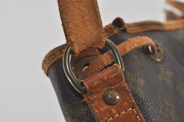 Authentic Louis Vuitton Monogram Noe Shoulder Drawstring Bag M42224 LV 6421I