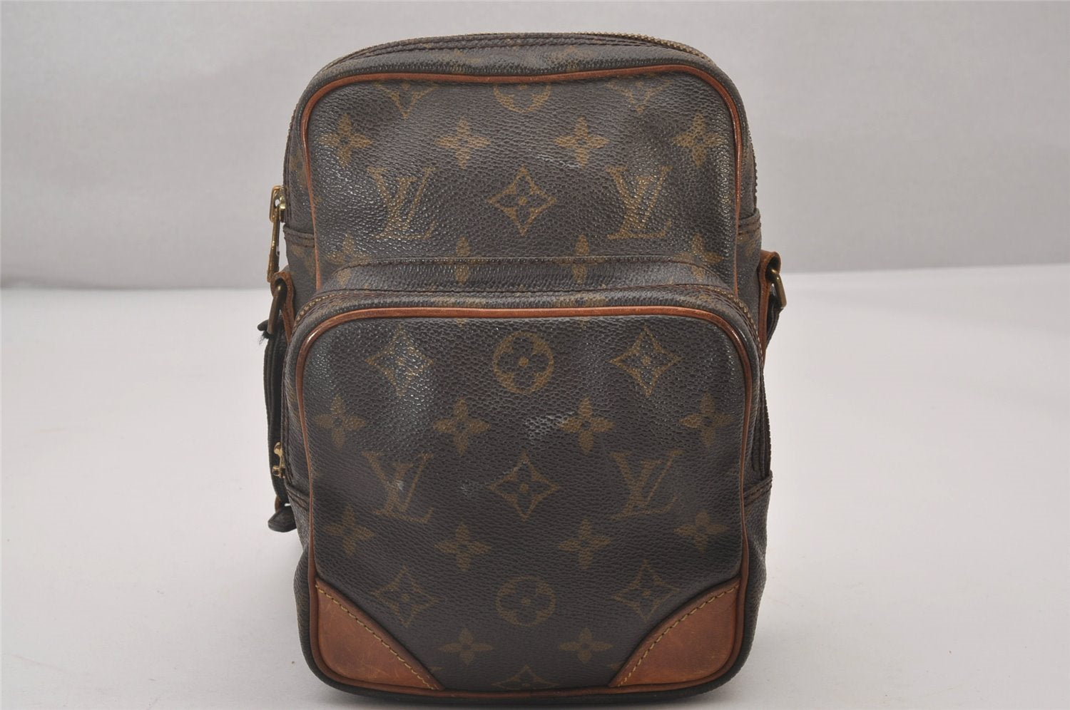 Authentic Louis Vuitton Monogram Amazone Shoulder Cross Bag M45236 LV Junk 6422I