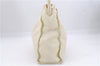 Authentic PRADA Nylon Plastic Shoulder Hand Bag Purse Ivory 6423D