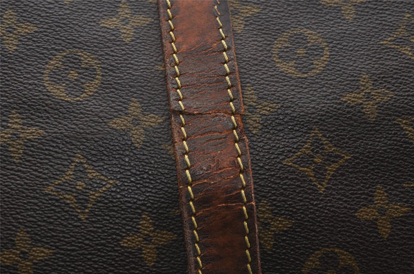 Auth Louis Vuitton Monogram Keepall Bandouliere 60 M41412 Boston Bag Junk 6424I