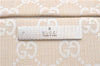 Authentic GUCCI Bamboo Shoulder Hand Bag Purse Canvas Leather Beige White 6425C
