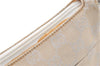 Authentic GUCCI Bamboo Shoulder Hand Bag Purse Canvas Leather Beige White 6425C