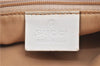 Authentic GUCCI Bamboo Shoulder Hand Bag Purse Canvas Leather Beige White 6425C