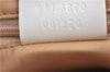 Authentic GUCCI Bamboo Shoulder Hand Bag Purse Canvas Leather Beige White 6425C