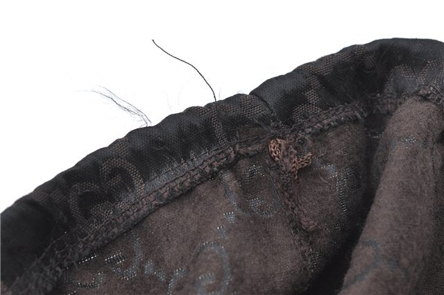 Authentic GUCCI Bamboo Shoulder Hand Bag Purse Canvas Leather Beige White 6425C