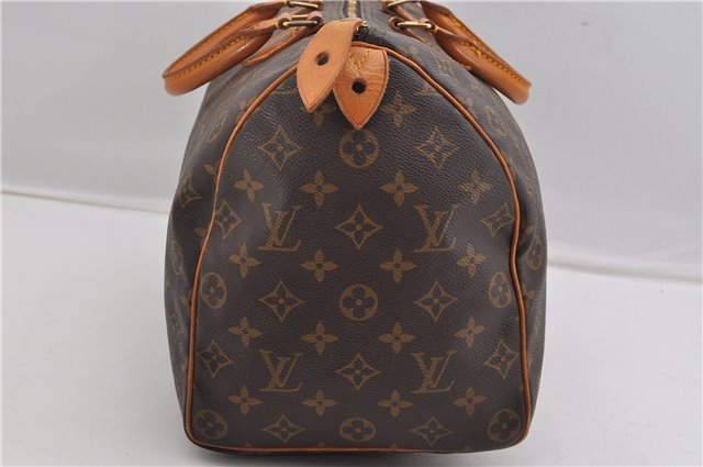 Authentic Louis Vuitton Monogram Speedy 35 Hand Boston Bag M41524 LV 6425F